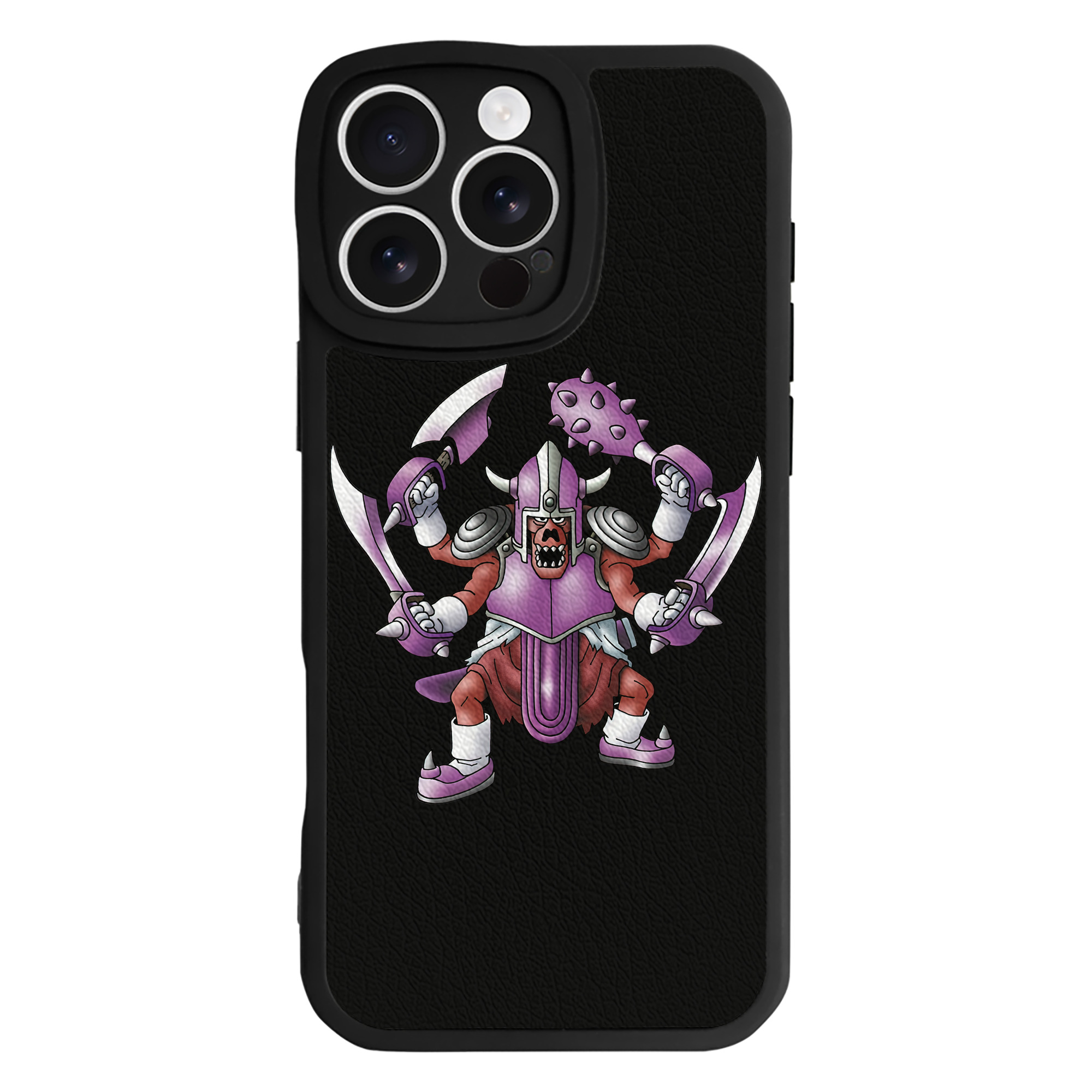 （画像用） ドラゴンクエスト Doragon Kuesuto Dragon Quest 【iPhone 16シリーズ対応】シリコンスマホケース（レザー調） 材質：シリコン